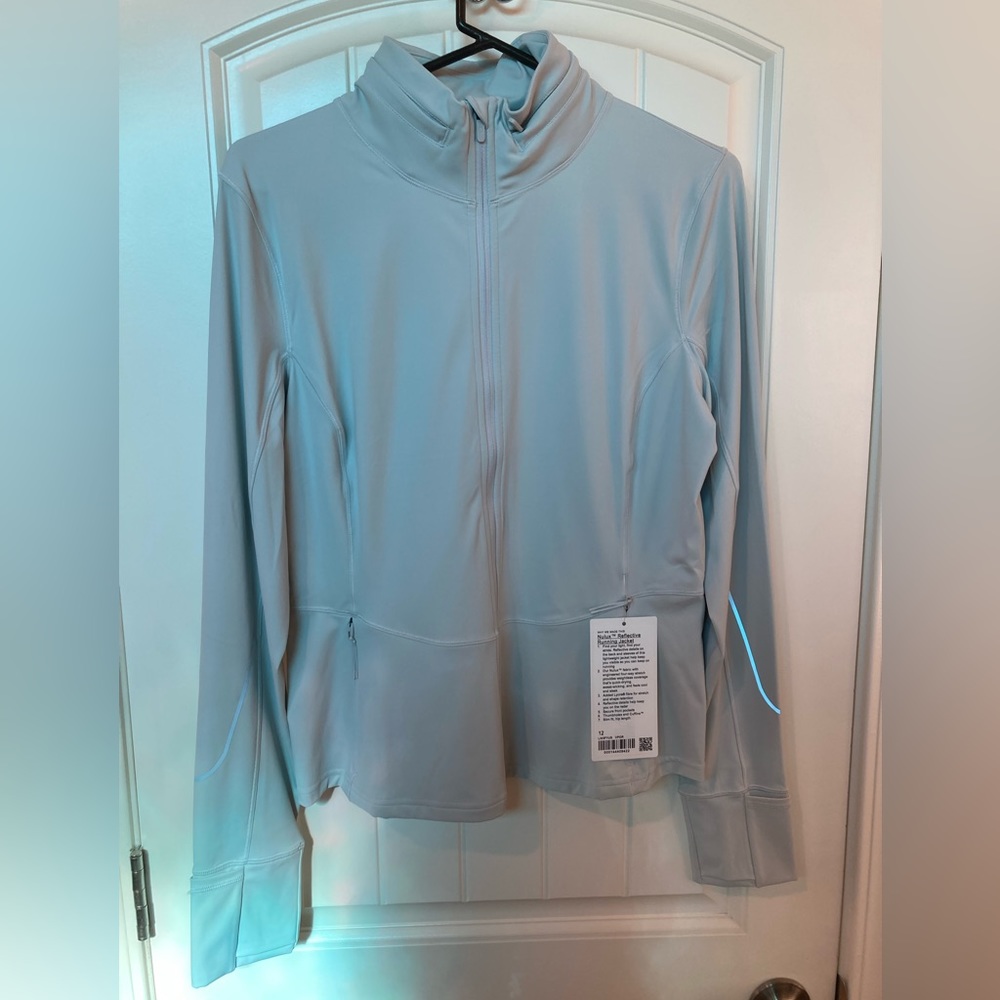 Lululemon Nulux Reflective Running Jacket with Hidden Hood